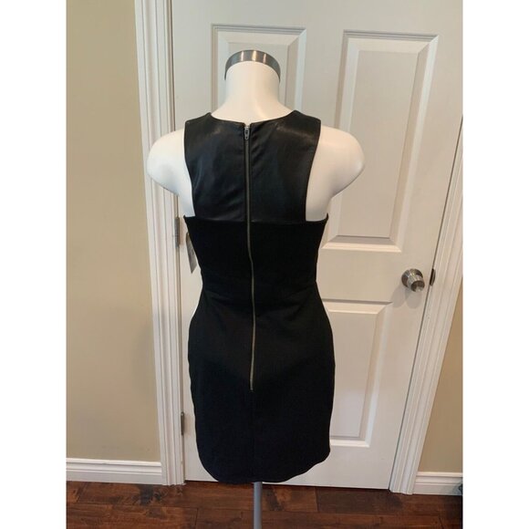 Mason Black & White Colorblock Dress, Size Small - Picture 5 of 6